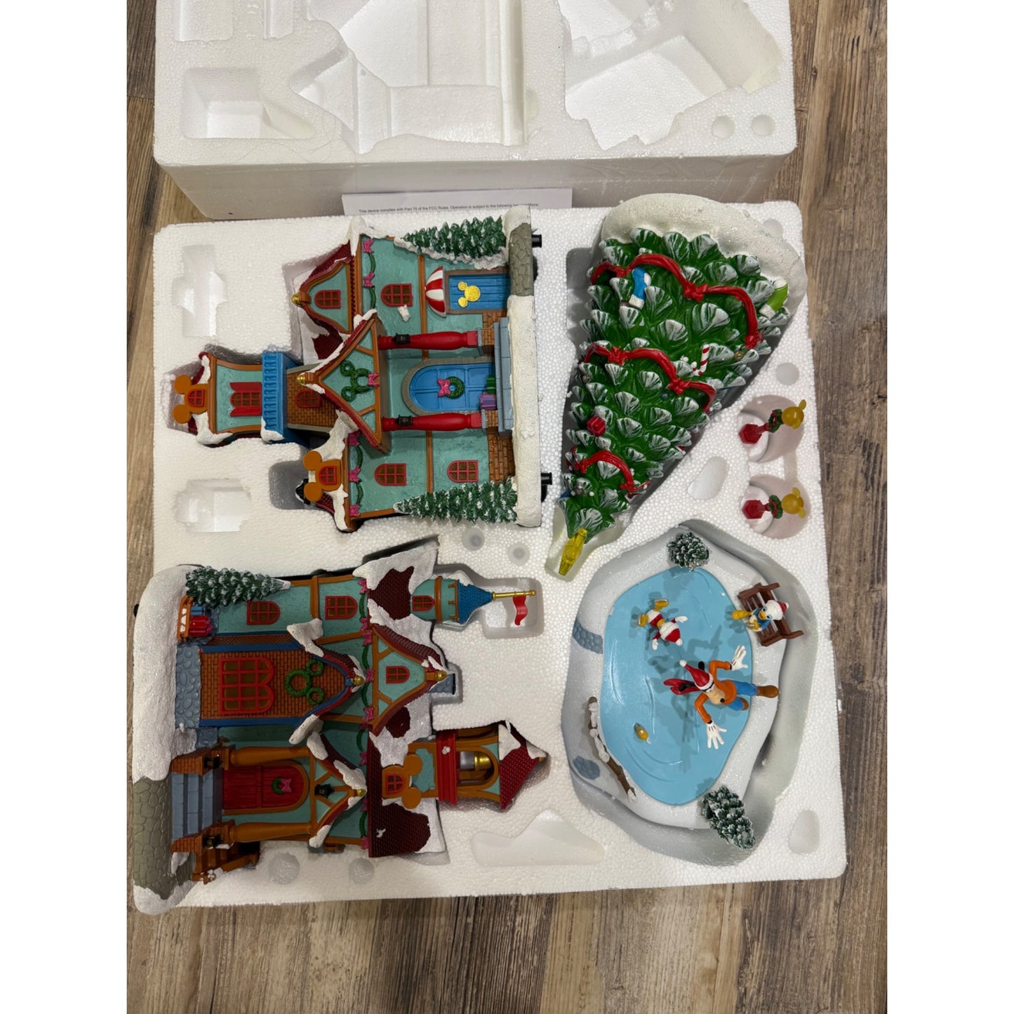 Disney Holiday Village, 13-Piece Set