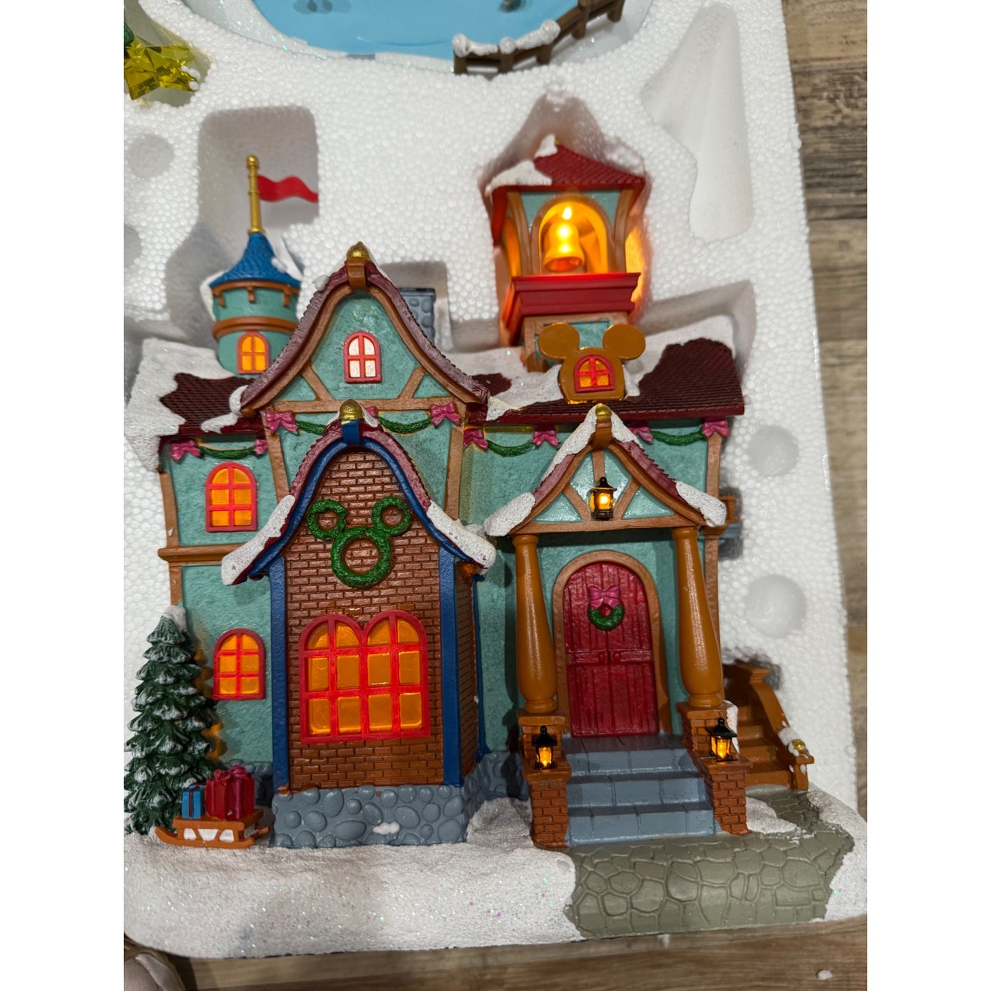 Disney Holiday Village, 13-Piece Set