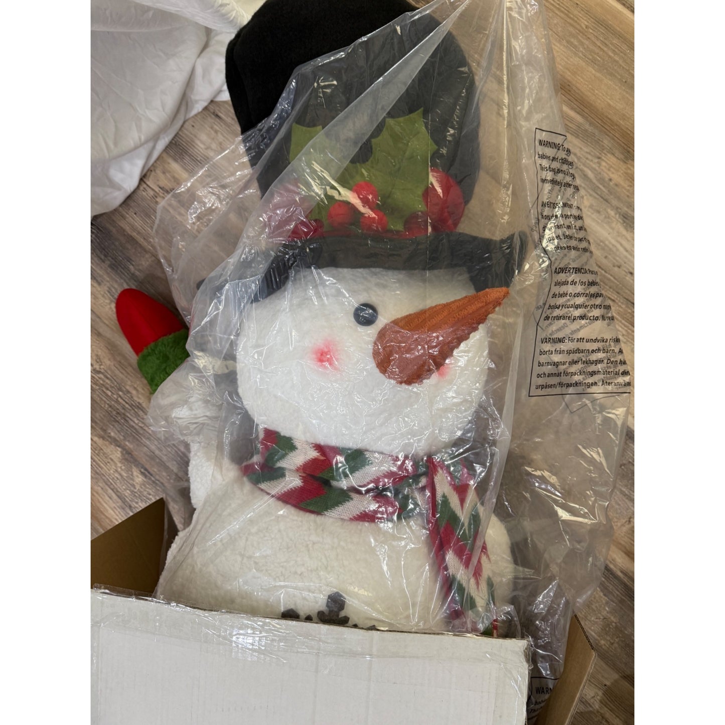 48 in. Plush Snowman