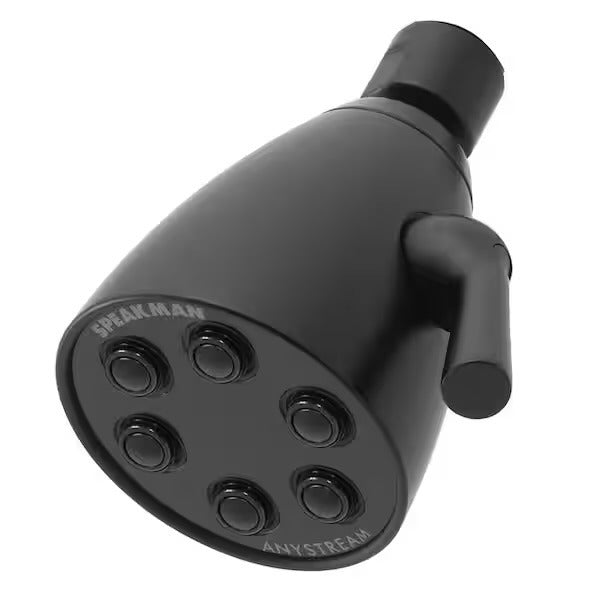 Speakman 3-Spray Patterns with 1.75 GPM 2.75 in. Wall Mount Fixed Showerhead