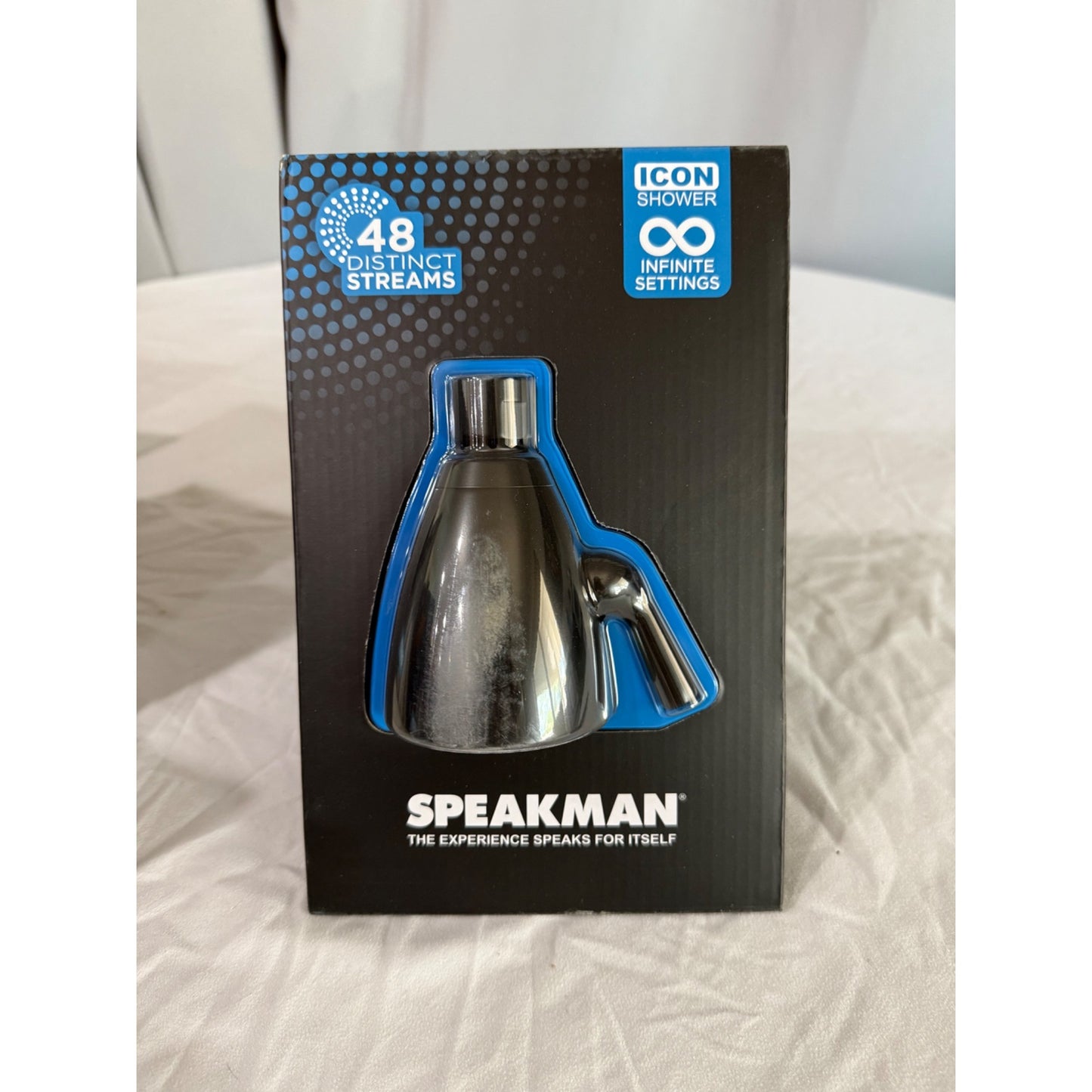 Speakman 3-Spray Patterns with 1.75 GPM 2.75 in. Wall Mount Fixed Showerhead