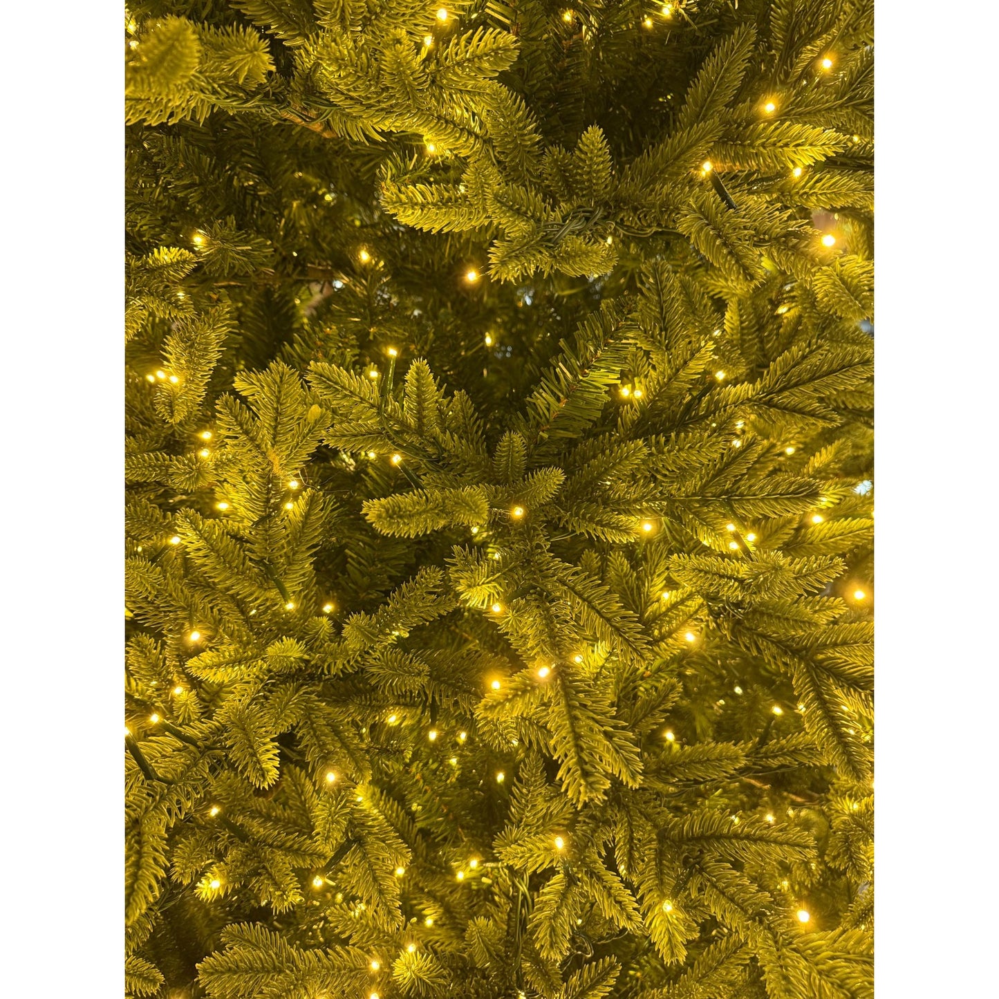 9ft Pre-Lit Aspen EZ Connect Artificial Christmas Tree, Color-Changing Micro LED Lights