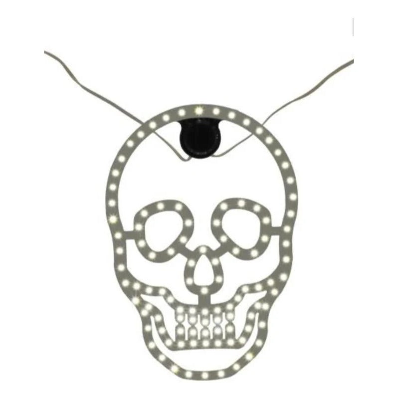 Home Accents Holiday 3-Pack 10 in. Hi-Vibrant Skulls (2-Pack)