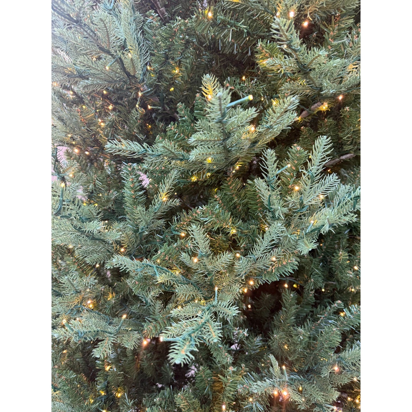 12 ft. Pre-Lit LED Grand Duchess Twinkling Balsam Fir Artificial Christmas Tree T36