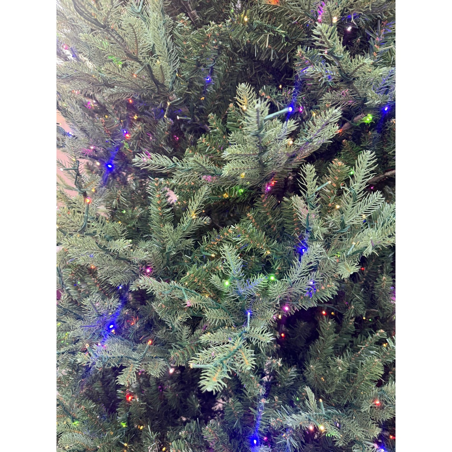 12 ft. Pre-Lit LED Grand Duchess Twinkling Balsam Fir Artificial Christmas Tree T36