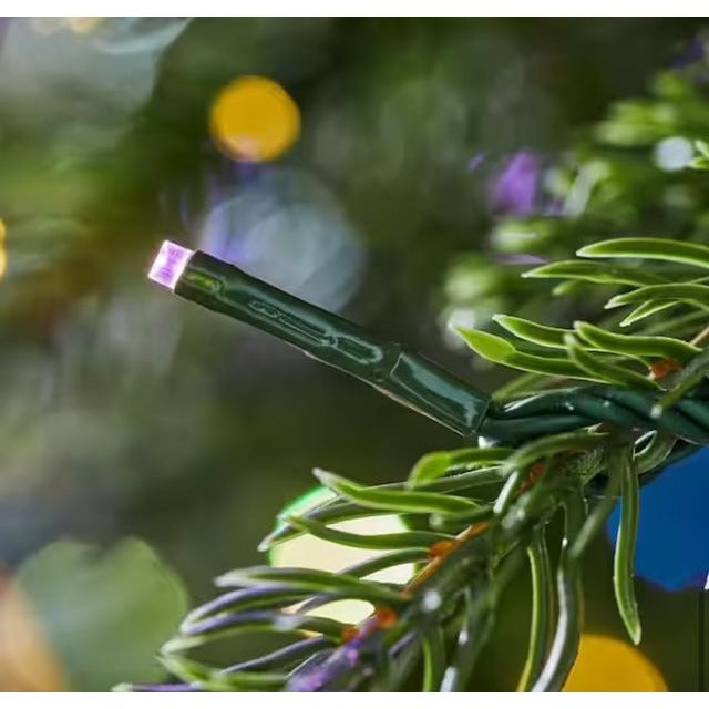 12 ft. Pre-Lit LED Grand Duchess Twinkling Balsam Fir Artificial Christmas Tree T36