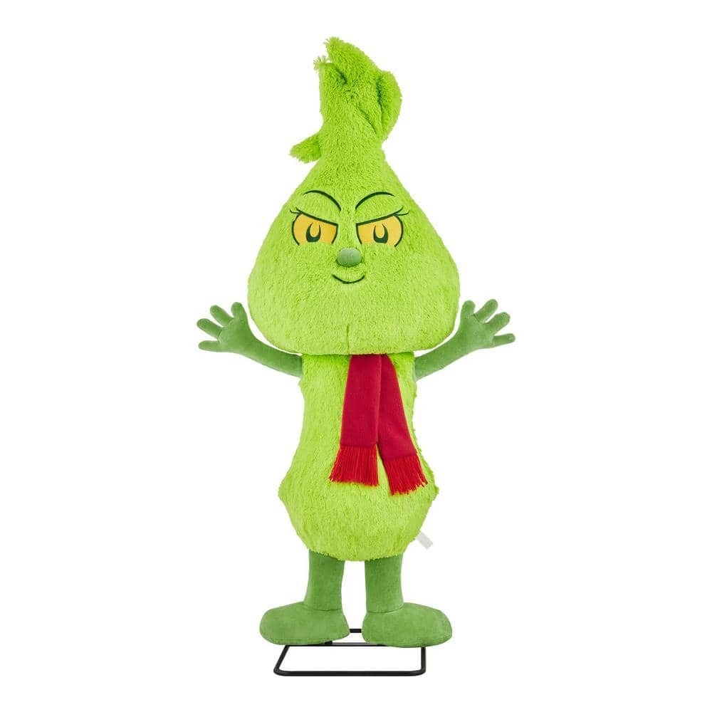 The Grinch Animated Decor 4ft Tall Life-Size Dancing Singing Character