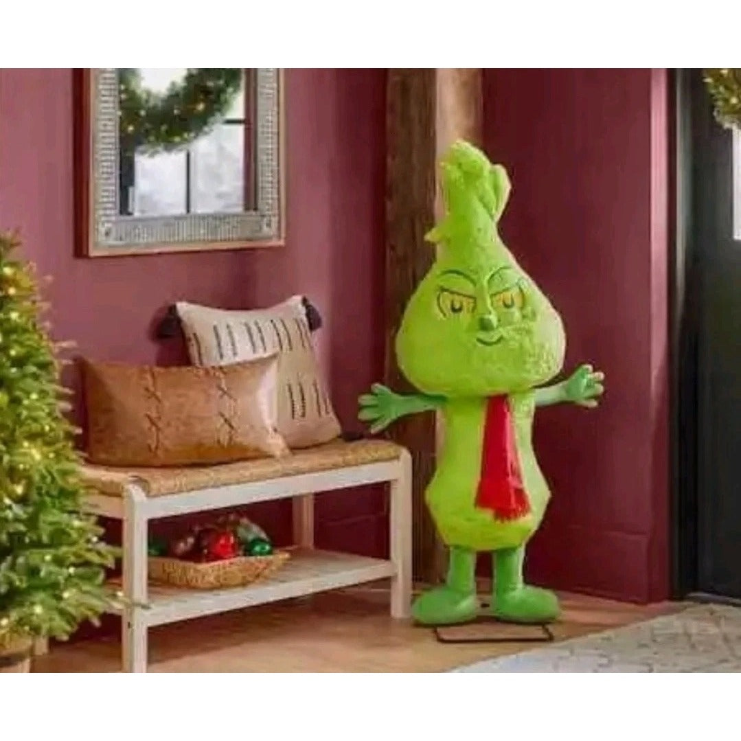 The Grinch Animated Decor 4ft Tall Life-Size Dancing Singing Character