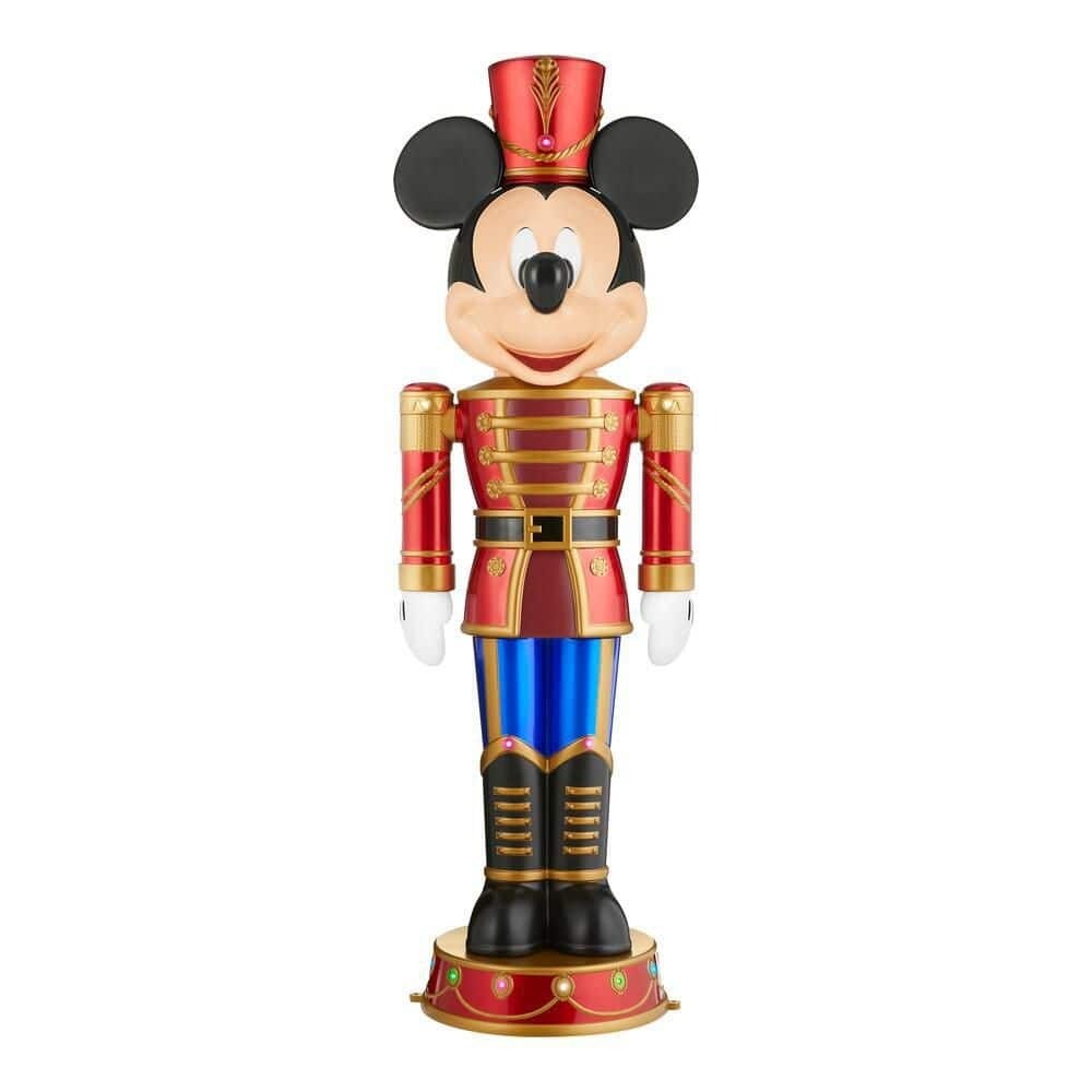5 Ft. LED Holiday Mickey Mouse Nutcracker Holiday Yard Decoration Y47