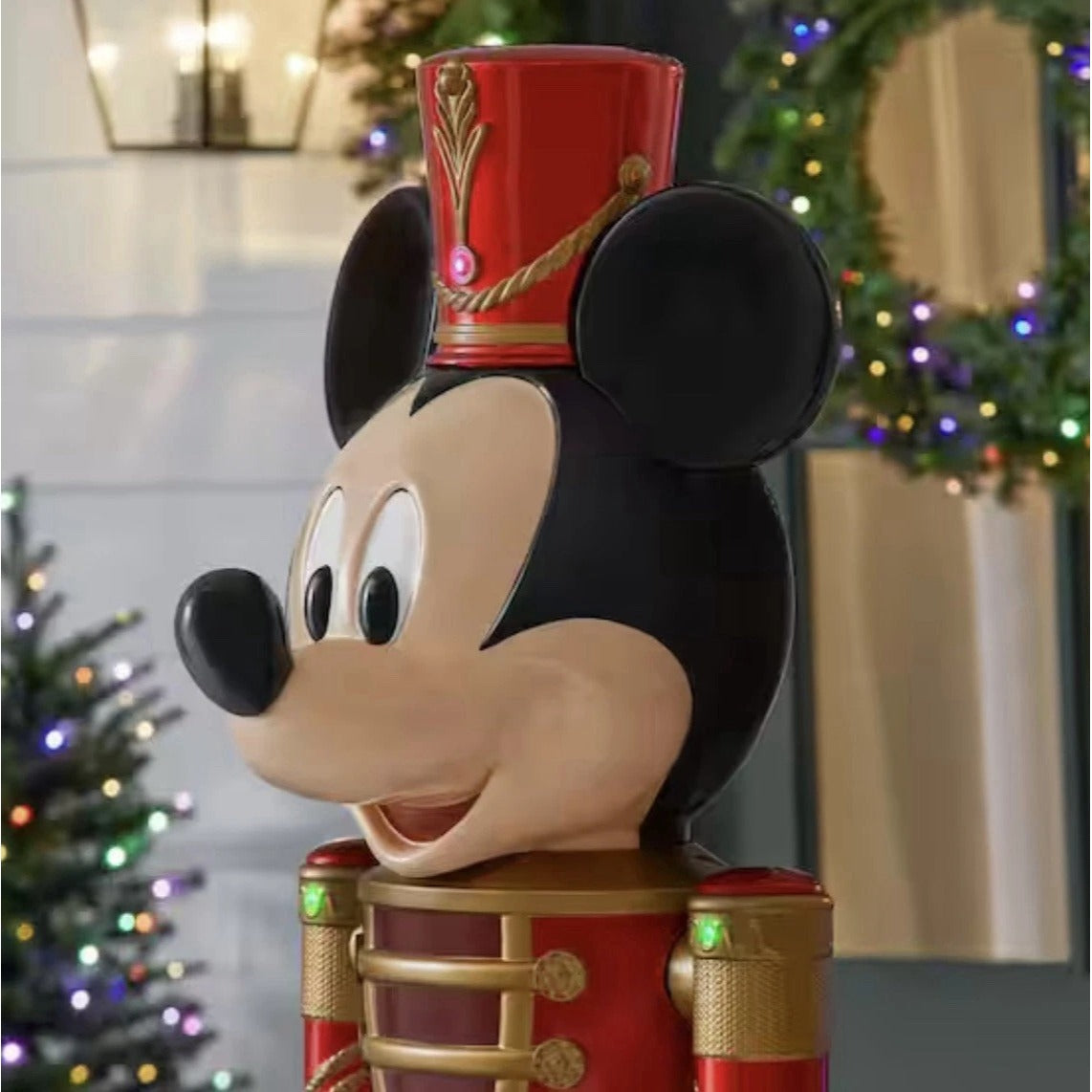 5 Ft. LED Holiday Mickey Mouse Nutcracker Holiday Yard Decoration Y47