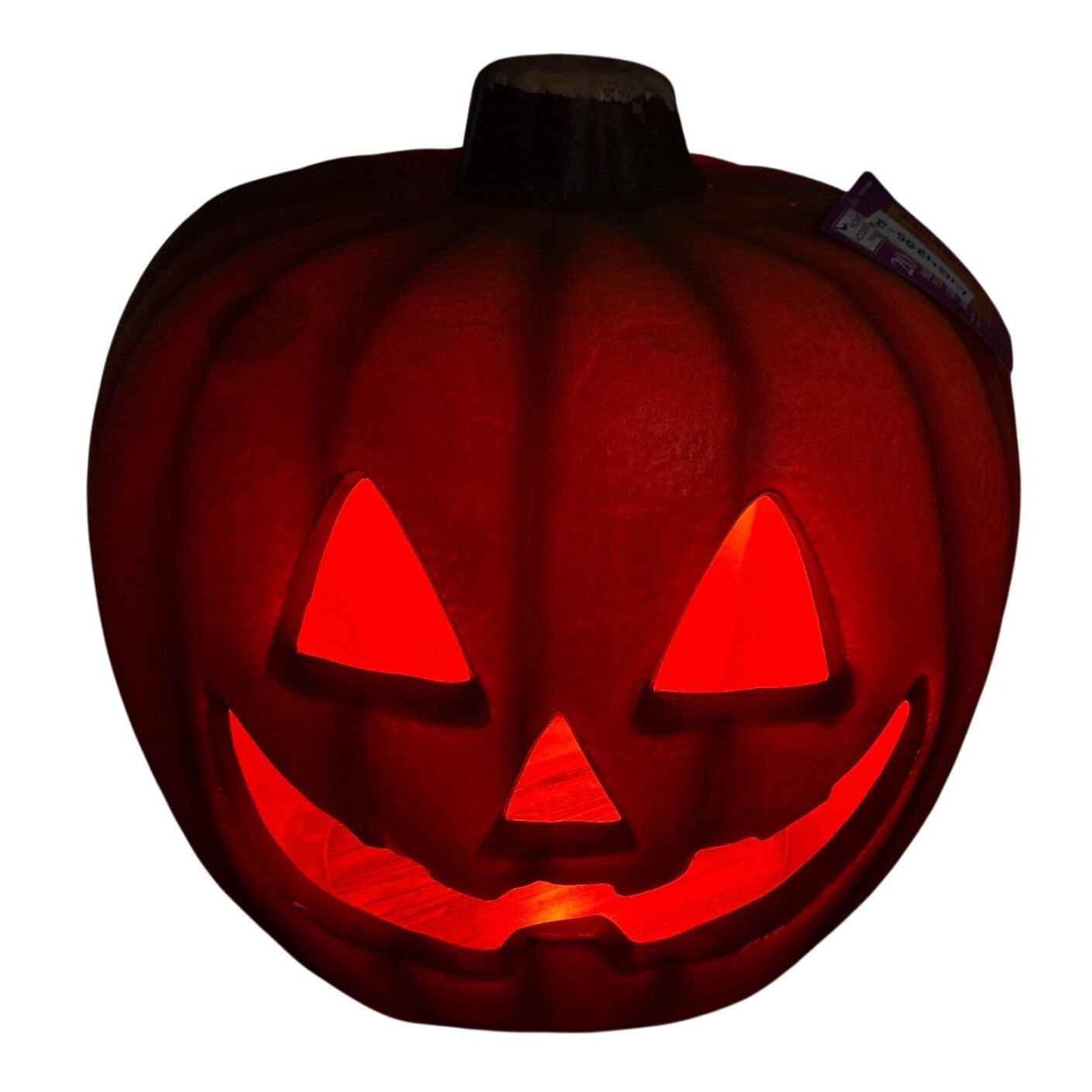 20-Inch Plug-In LED Happy Jack-O-Lantern Halloween Decoration For Indoor/Outdoor Use