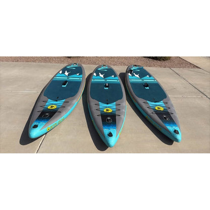 Body Glove Performer 11 ISUP Package - Paddle Board, Backpack, Electric, Hand Pump, Ankle Coil