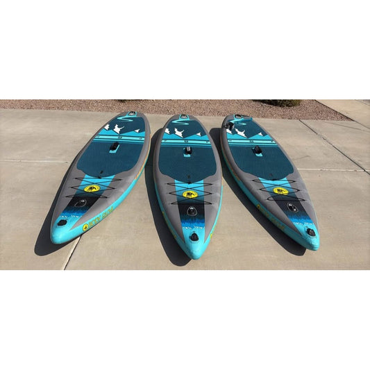 Body Glove Performer 11 ISUP Package - Paddle Board, Backpack, Electric, Hand Pump, Ankle Coil