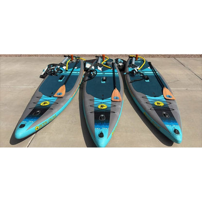 Body Glove Performer 11 ISUP Package - Paddle Board, Backpack, Electric, Hand Pump, Ankle Coil