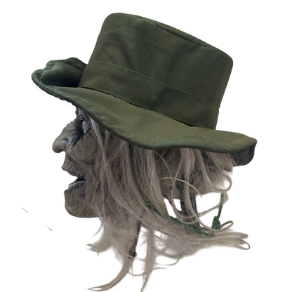 Home Depot 6.5 ft Animated Swamp Fisherman Part K Head Only- New