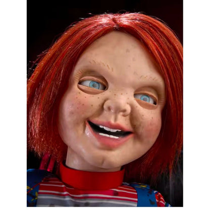Classic 3.5 Ft Animated Chucky Doll Indoor Use Only Motion Activated Speaks 3 Phrases