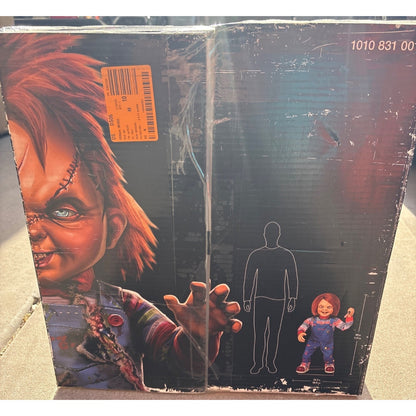 Classic 3.5 Ft Animated Chucky Doll Indoor Use Only Motion Activated Speaks 3 Phrases