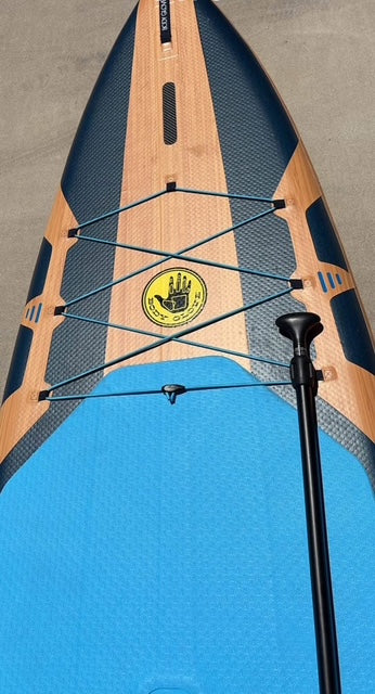 Like New- 11 ft Body Glove Performer GTS Inflatable Paddle Board Package