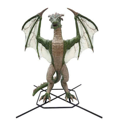 8 Ft Giant-Sized Animated Wyvern With Color-Changing LED Lights & Roaring Sounds– Local Pickup Only