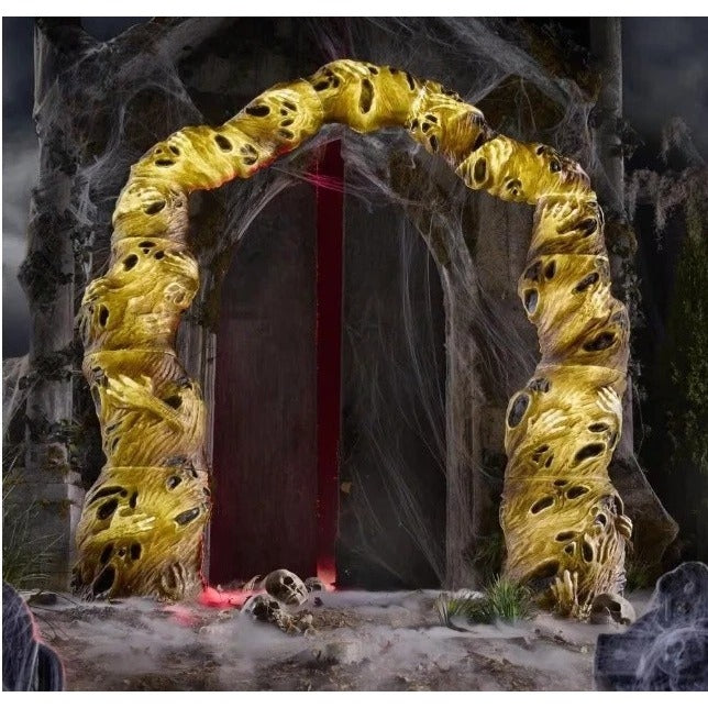 7 Ft Grave And Bones LED Twisted Souls Archway By Home Accents Holiday Local Pickup Only