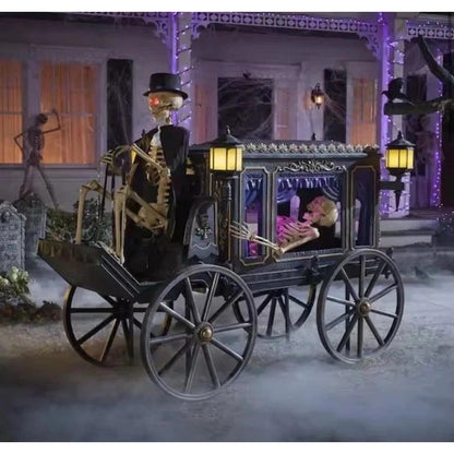 2025 Home Accents Halloween Holiday 5 ft. Animated LED Hearse - AZ Pickup