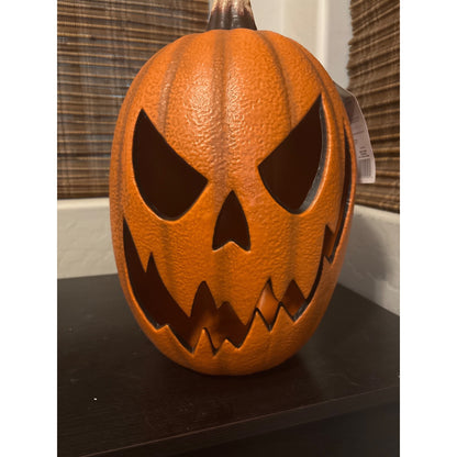16-In Plug-In LED Spooky Jack-O-Lantern Halloween Pumpkin Decoration Indoor/Outdoor