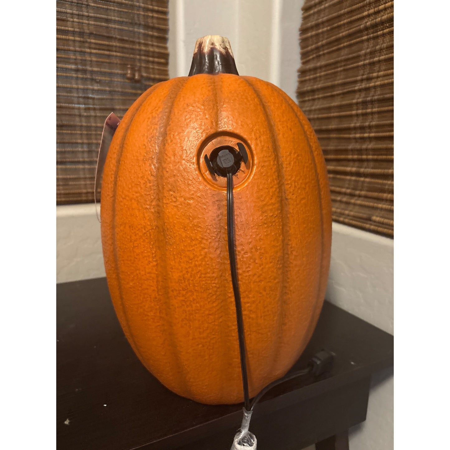 16-In Plug-In LED Spooky Jack-O-Lantern Halloween Pumpkin Decoration Indoor/Outdoor