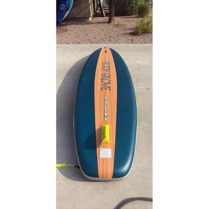 Like New- Performer 11' Inflatable Paddle Board w/ Kit- Deep Sea/Isle Green