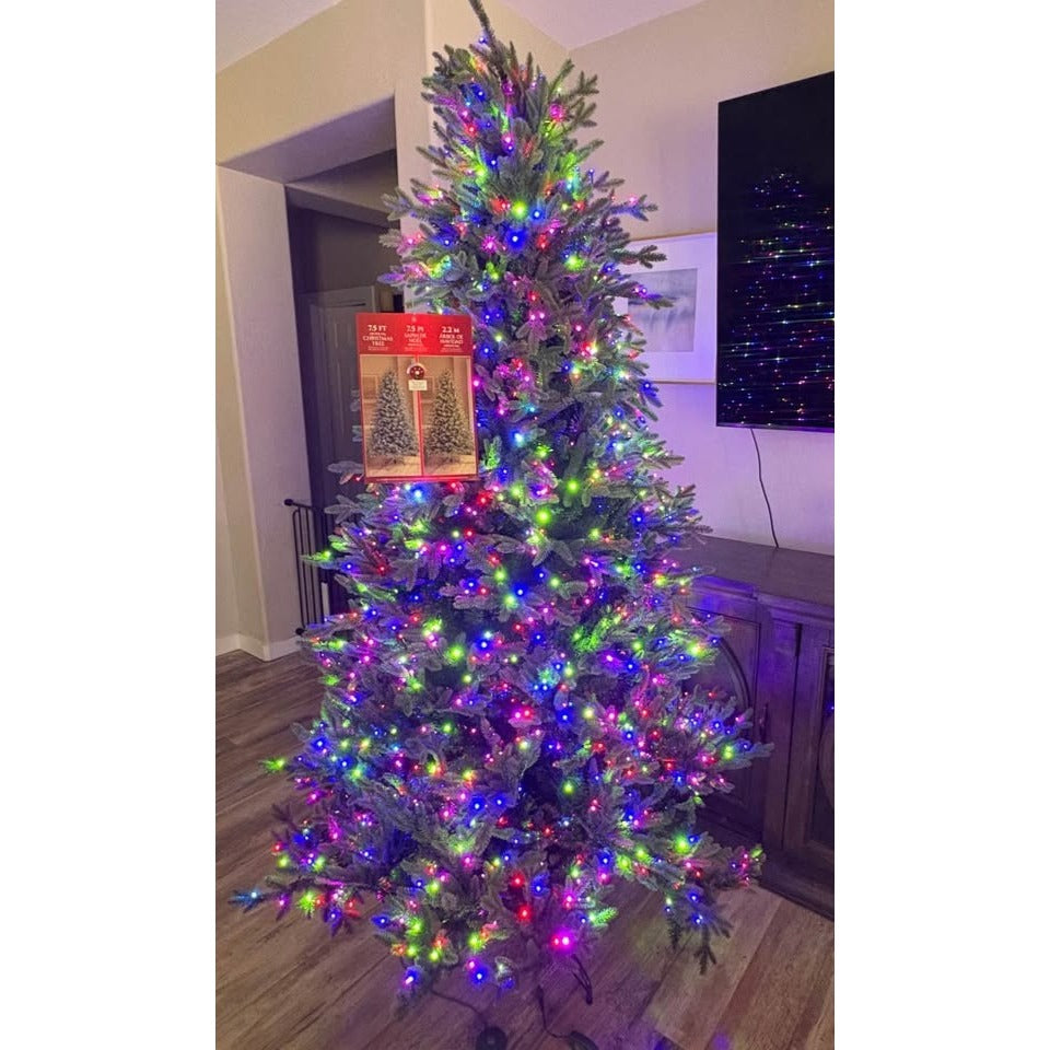 7.5' Pre-lit Radiant Micro LED with Twinkle Premium Artificial Christmas Tree Local Pickup Only