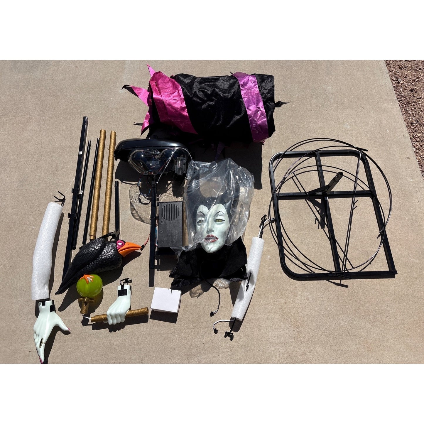 New Home Depot Disney 6.5ft Animated LED Maleficent Halloween Collection