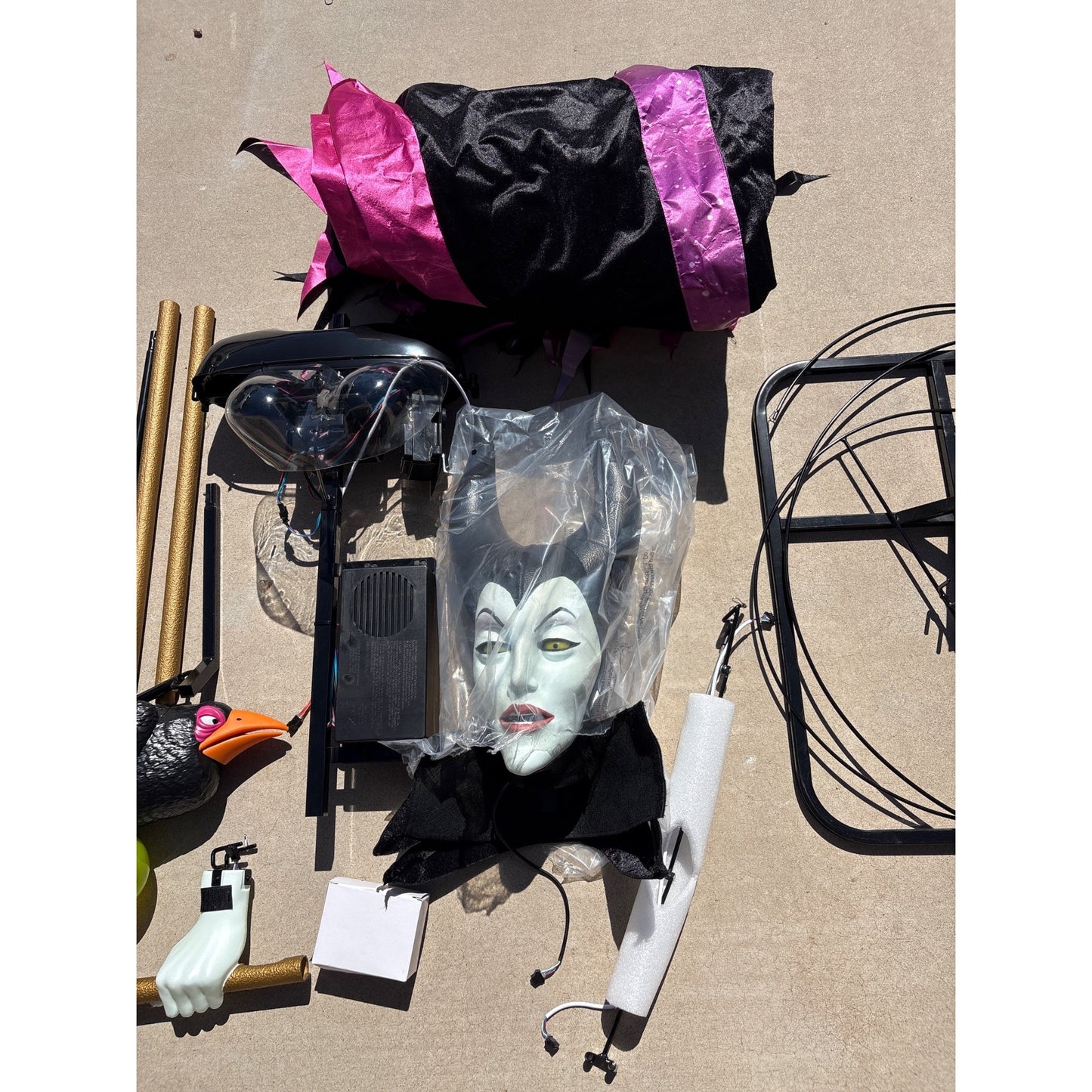 New Home Depot Disney 6.5ft Animated LED Maleficent Halloween Collection