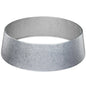 Christmas Silver Metal Tree Collar 33-in W X 10-in H