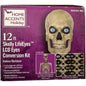 12 Ft Skelly LifeEyes LCD Eyes Conversion Kit Indoor/Outdoor Home Accents Holiday