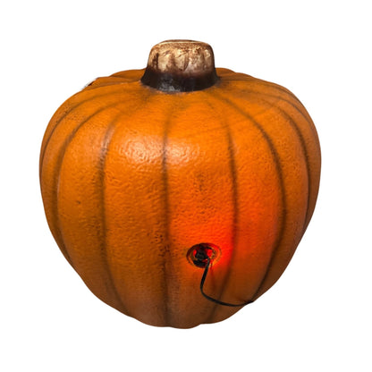 20" Light-Up Halloween Jack-O-Lantern Pumpkin Decoration With Red Glow