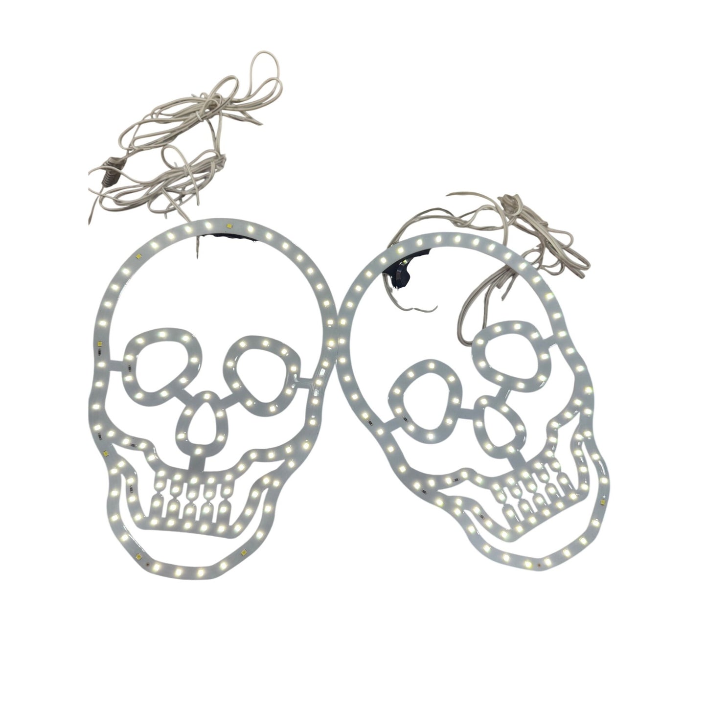 Home Accents Holiday 3-Pack 10 in. Hi-Vibrant Skulls (2-Pack)