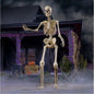 12 Ft. Grave & Bones Giant-Sized Skelly with LifeEyes™ LCD Eyes H5- Local Pickup Only