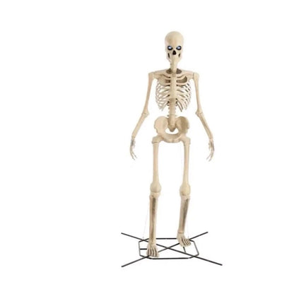 12 Ft. Grave & Bones Giant-Sized Skelly with LifeEyes™ LCD Eyes H5- Local Pickup Only