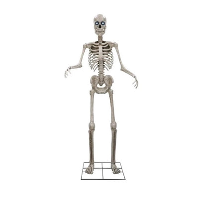 12 Ft. Grave & Bones Giant-Sized Skelly with LifeEyes™ LCD Eyes H5- Local Pickup Only