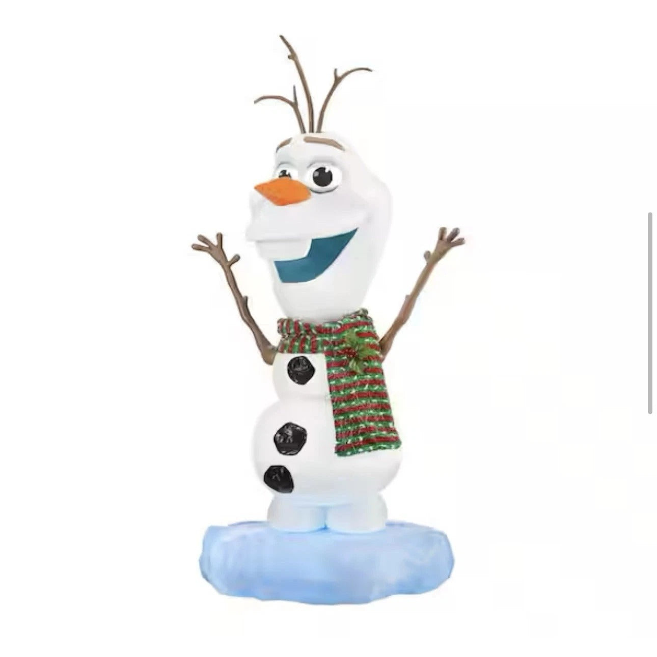 Home Depot 4 Ft. Animated LED Holiday Olaf Frozen Disney Christmas Home Depot