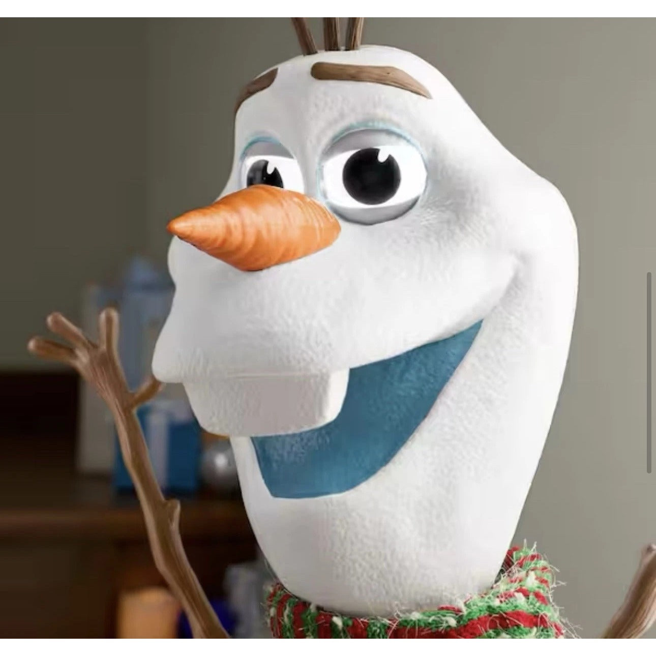 Home Depot 4 Ft. Animated LED Holiday Olaf Frozen Disney Christmas Home Depot