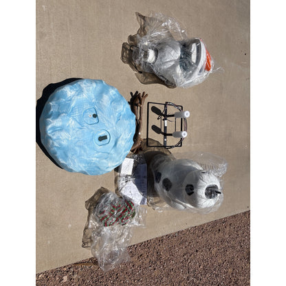 Home Depot 4 Ft. Animated LED Holiday Olaf Frozen Disney Christmas Home Depot