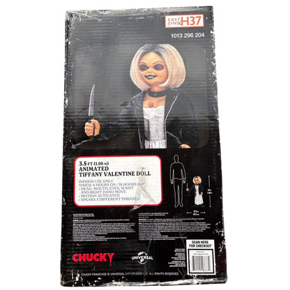 Used 3.5FT Animated Universal Tiffany Valentine Decoration | Bride of Chucky