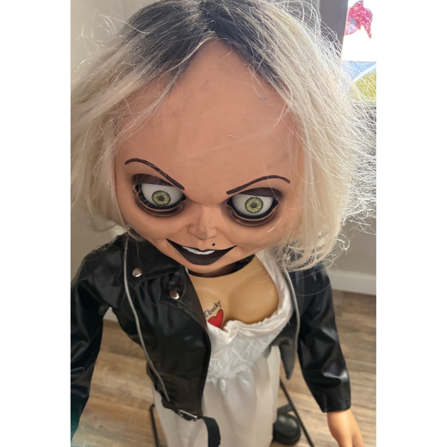Used 3.5FT Animated Universal Tiffany Valentine Decoration | Bride of Chucky
