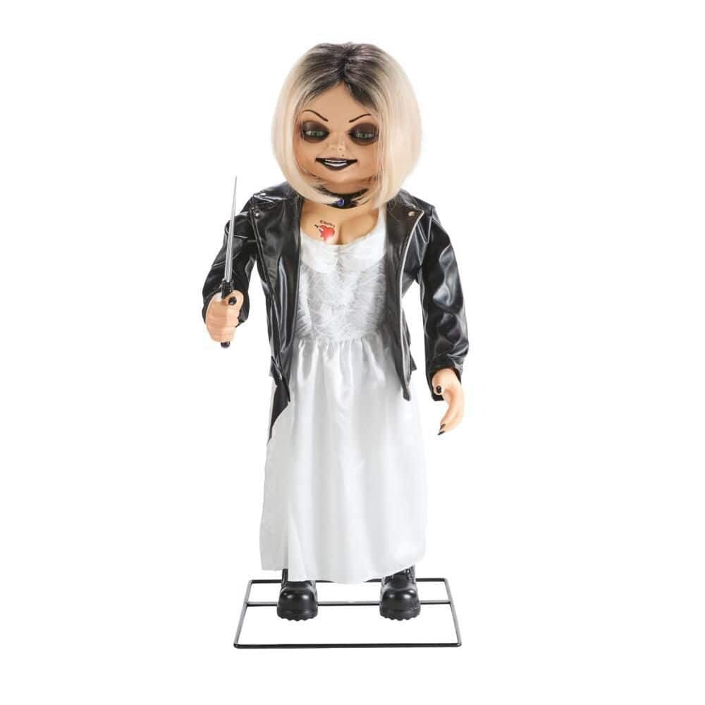 Used 3.5FT Animated Universal Tiffany Valentine Decoration | Bride of Chucky