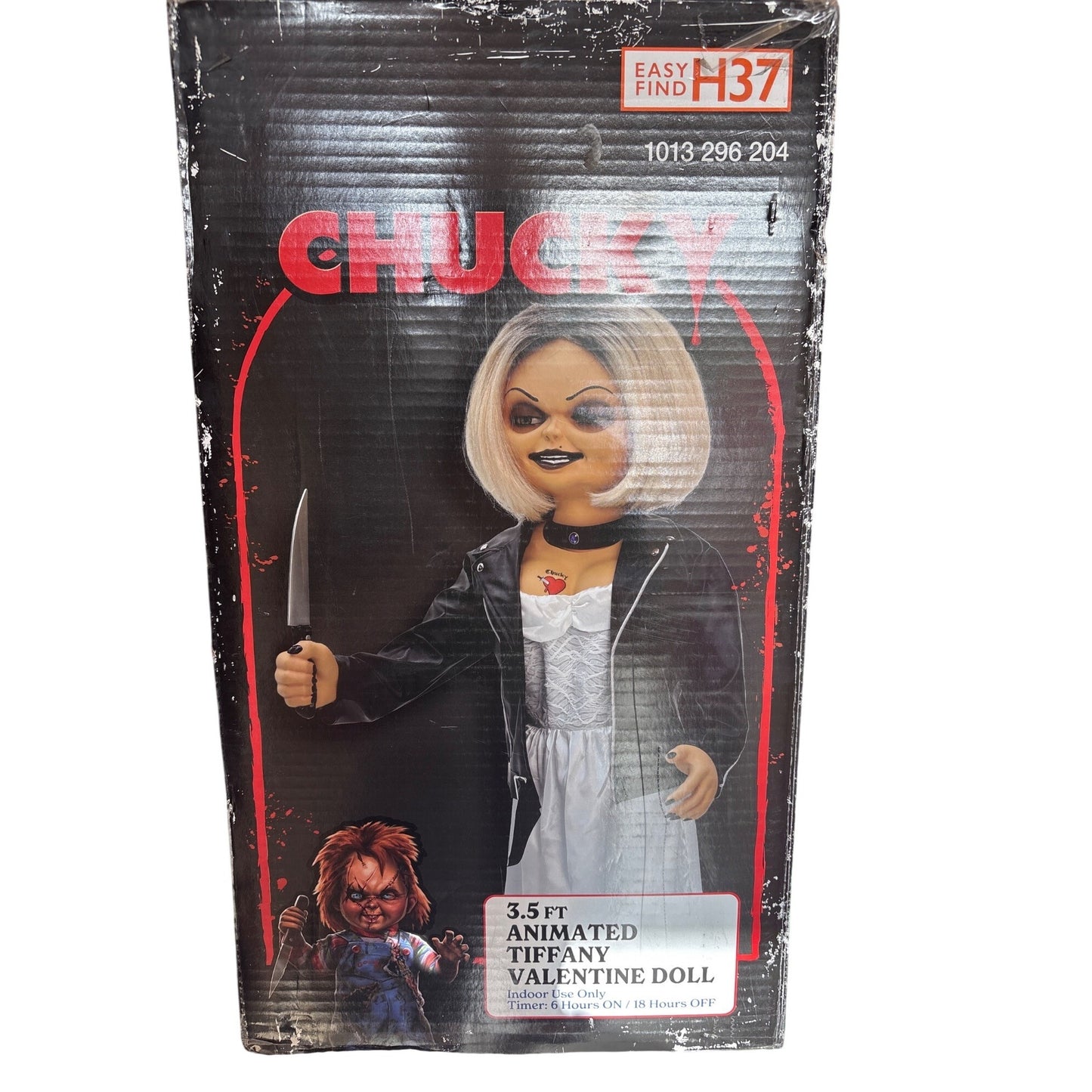 Used 3.5FT Animated Universal Tiffany Valentine Decoration | Bride of Chucky