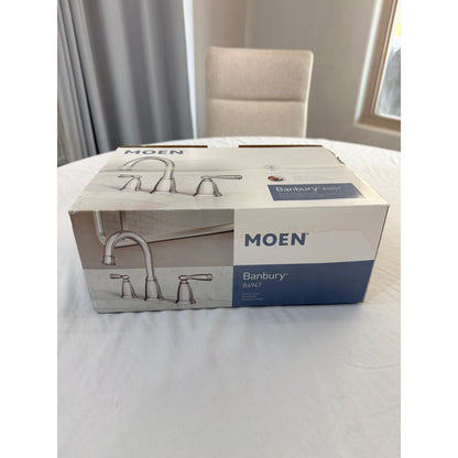 Moen Banbury 2-Handle Widespread Bathroom Faucet Chrome Finish Model 84947