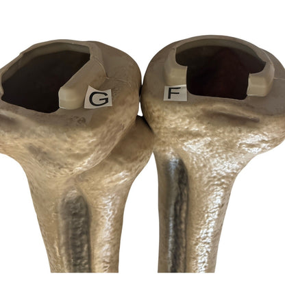6.5ft Grave & Bones LED App Controlled Ultra Skelly 1013295819 Part G & F Shins