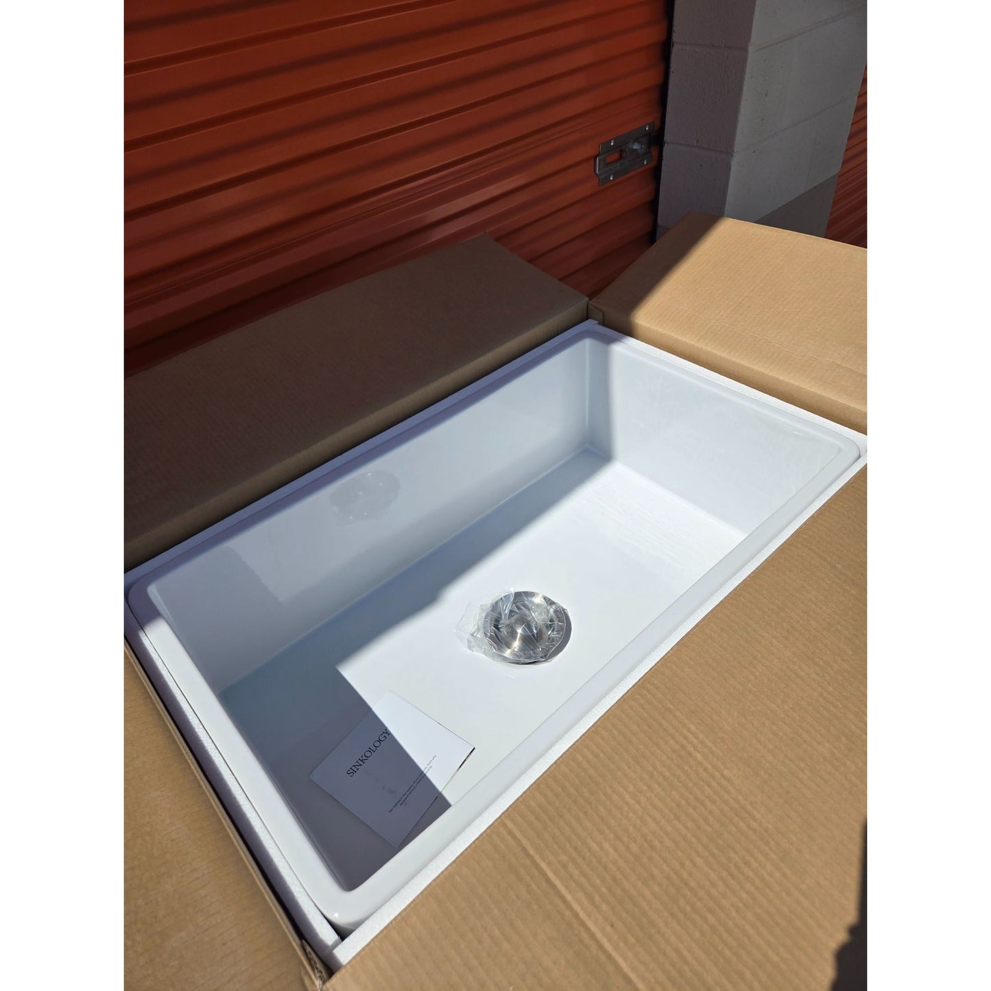 Bradstreet II 30 in. Farmhouse Apron Front Undermount Single Bowl Fireclay Sink