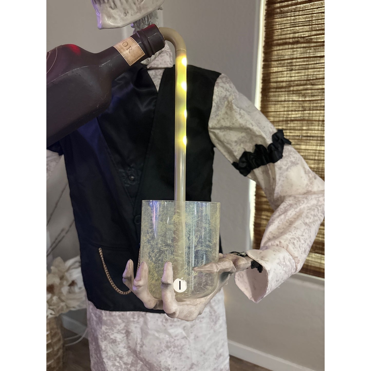 6 ft Bartender Dean the Deathologist Animated Halloween LED Prop Home Depot
